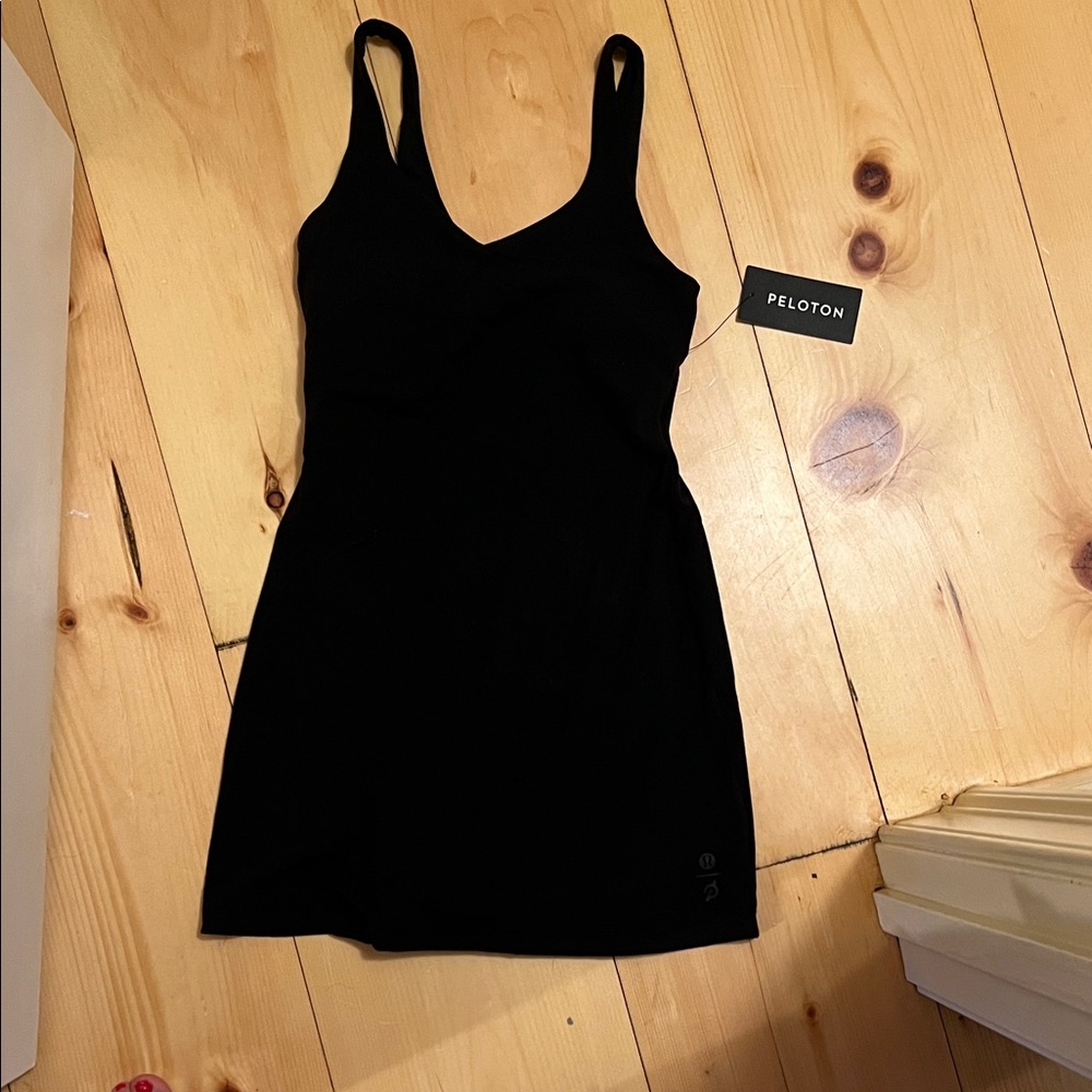Peloton LULU Black Sleeveless Dress